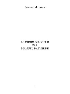 cover image of Le choix du coeur
